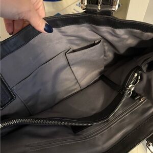 Coach Black Leather Shoulder Bag